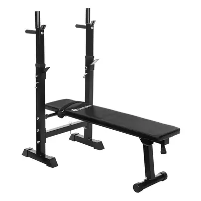 Weight Bench Home Gym Weights Rack Barbell Fitness Lifting Training Press Set