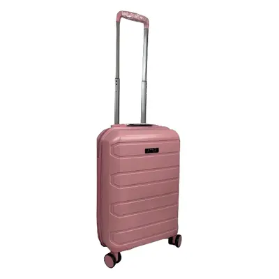 (Pink, Small 20") Hampton&Stewart PP Wheel Hard Shell Suitcase