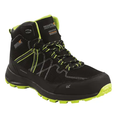 (6 UK, Black/Lime Punch) Regatta Mens Samaris Lite Walking Boots