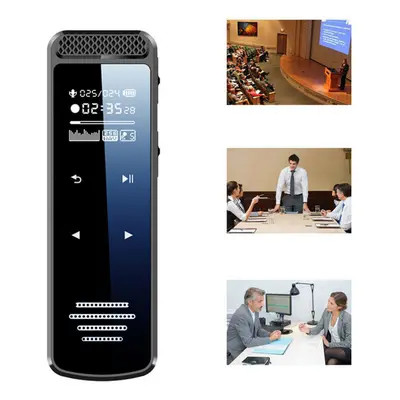 Portable Digital Voice Recorder MP3 Player One Key Recording Intelligent Noise Reduction