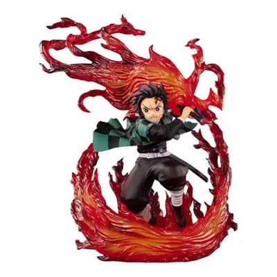 (as the picture) Demon Slayer Action Figure Fire God Kamado Tanjirou Cm