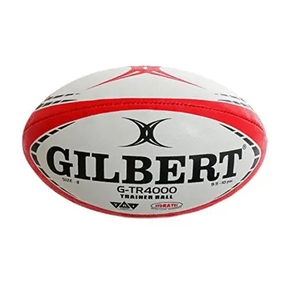 Gilbert G-TR4000 Rugby Training Ball - Red (4)