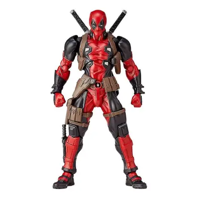 Deadpool Action Figure, Removable And Replaceable Face, Collectible Model Doll Figure Toy Deskto