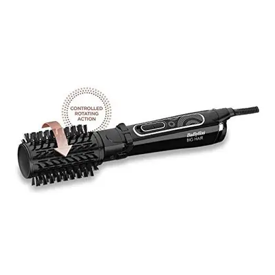 BaByliss Big Hair Rotating Hot Air Blow dry Brush, Dry and style in one step, 50mm