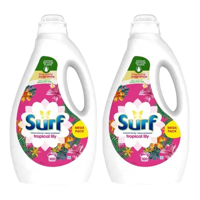 (Buy 2) Surf Liquid Laundry Detergent Tropical Lily, 100W