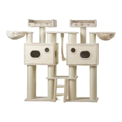 RHRQuality Cat Tree Royal Cat Palace Cream