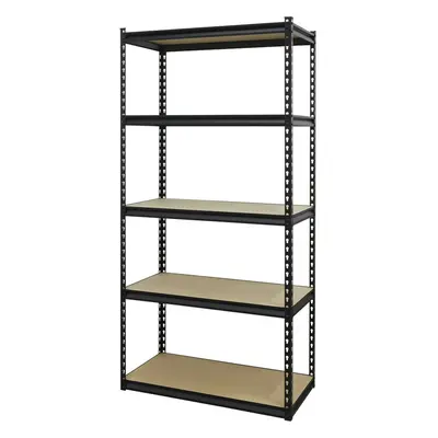 Warehouse Racking Unit with MDF Shelves - 340kg Per Shelf - Steel Frame