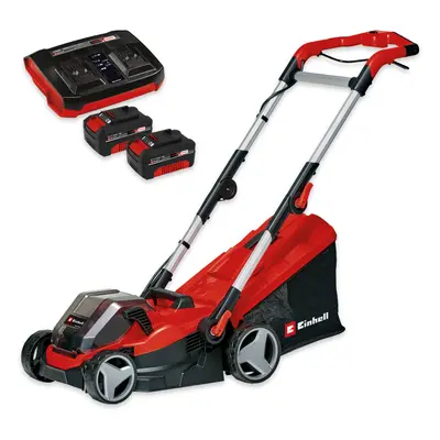 Einhell Cordless Lawnmower 34cm PXC 36V GE-CM 36/34-1 With Batteries + Charger