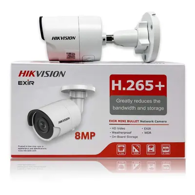 HIKVISION outdoor DS-2CD2083G0-I 8.0MP 4K UltraHD Exir Bullet Camera IR, 4.0mm, IP67-Weatherproo