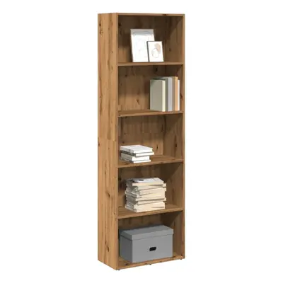 vidaXL Bookcase Artisian Oak 60x30x189 cm Engineered Wood