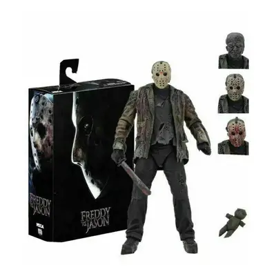 NECA Horror Freddy VS Jason Action Figure 7" Jason Voorhees Deluxe