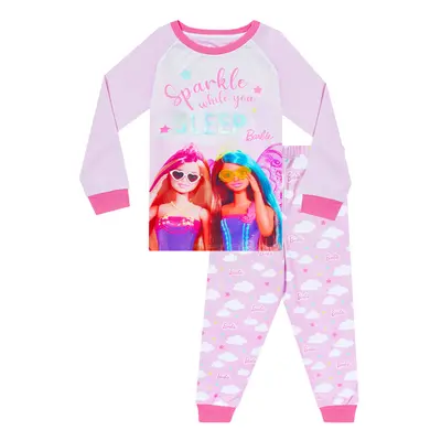 Barbie Girls' Pajamas Pink