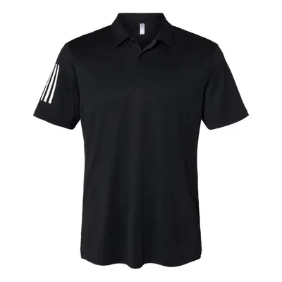 adidas - Floating 3-Stripes Sport Shirt - A480-2XL - Black/White