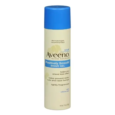 Aveeno Positively Smooth Shave Gel oz Pack of