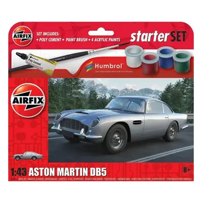 Airfix A55011 Starter Set-Aston Martin DB5 1:43 Model Kit