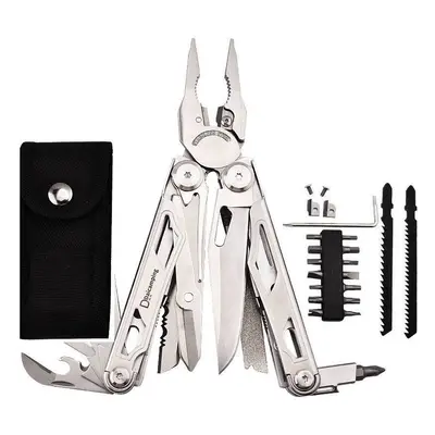 (DL30 full set silver) Daicamping DL30 Replaceable Parts Hand Diy Multi Tools Multi-tool Folding