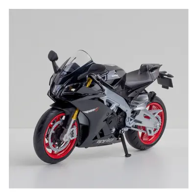 (RSV4Black Foam box) 1:12 Aprilia RSV4 Alloy Racing Motorcycle Model Diecast Metal Street Cross-