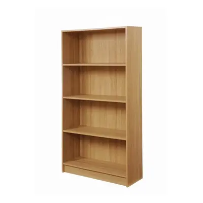 4 Tier Wooden Bookcase Shelving Display Shelves Storage Unit Wood Shelf