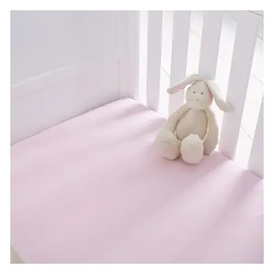 Silentnight Safe Nights Cot Fitted Sheets, Pink, Pack of