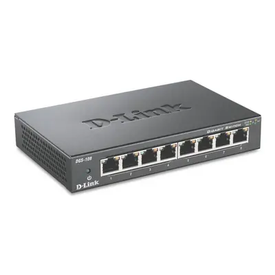 D-Link DGS-108 Black