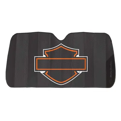 Harley-Davidson Bar & Shield Logo Accordion Auto Sunshade - Matte Blac