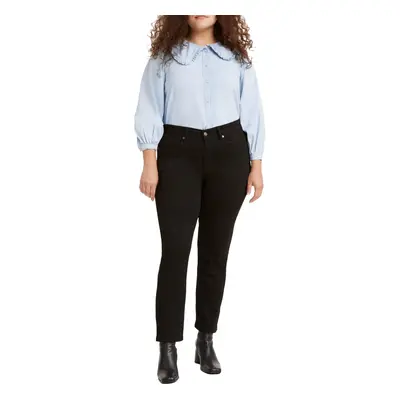 Levi's Womens Classic Straight Also Available In Plus Jeans Soft Black Regular US