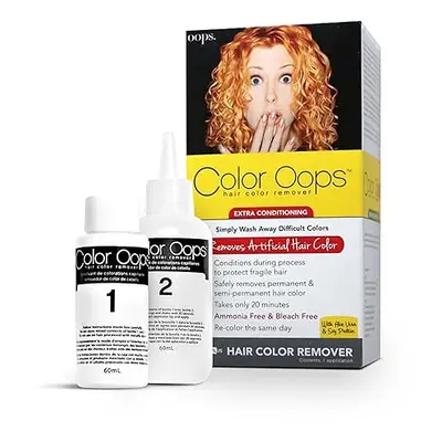 Color Oops Extra Conditioning Hair Color Remover, Application, Hair