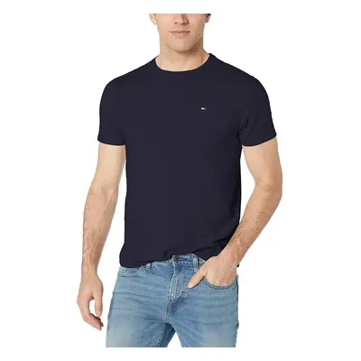 Tommy Hilfiger Men's Short Sleeve Crewneck T Shirt with Pocket Navy B