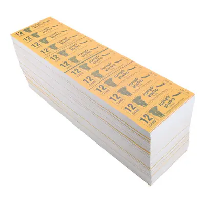 Jumbo Bingo Ticket Booklets, to View, Game