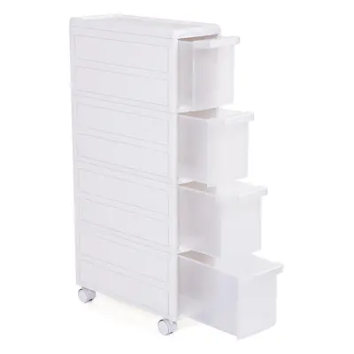 (18 x 84,5 x cm) KFR05W Drawer Recess Shelving Unit Piece Separately Use Kitchen Shelving Stand 