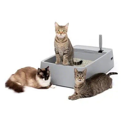 Pet Safe ZWM00-17262 Multi-Cat Plastic Litter Box