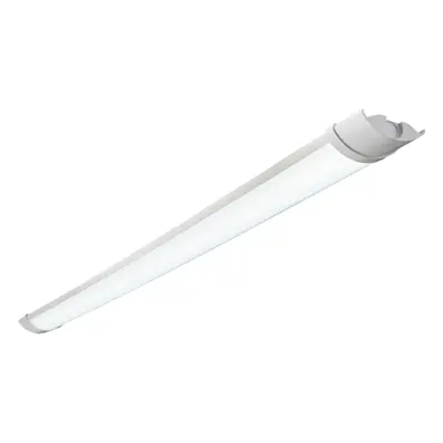 4ft IP65 Batten Light - 33W Daylight White LED - Opal & Gloss White Pc