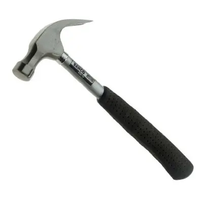 429-16 Claw Hammer Steel 16Oz, Silver/Black