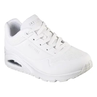 Skechers Women's Uno-Stand on Air Sneaker White/White 8.5 Wide