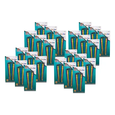 CLI CHL73310-24 Charles Leonard Plastic Artist Paint Brushes Assorted Sizes Per Pack Packs