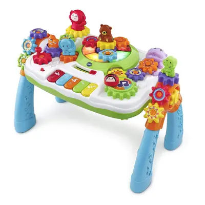 VTech GearZooz 2-in-1 Jungle Friends Gear Park Frustration Free Packaging Multicolor