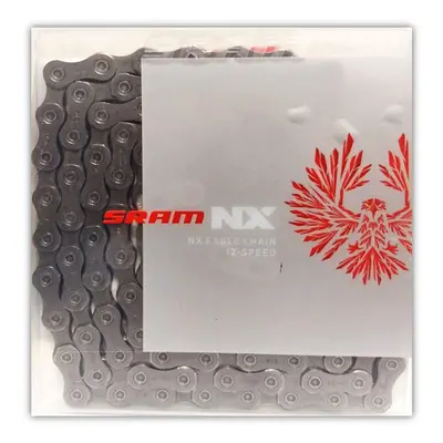 SRAM NX Eagle 12-Speed Chain Links Gray w Decal Powerlock Include