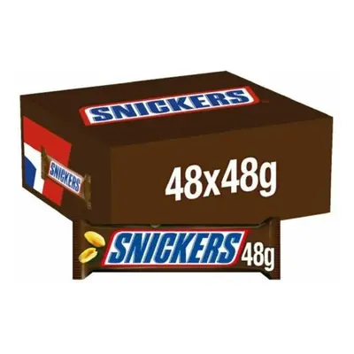 Snickers Chocolate Bars Bulk Box, Peanut Chocolate