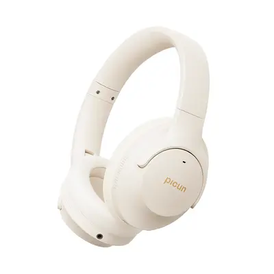 (Yellow) Picun ANC-05MAX Noise Cancelling Headphones ANC Bluetooth 5.4 Low Latency