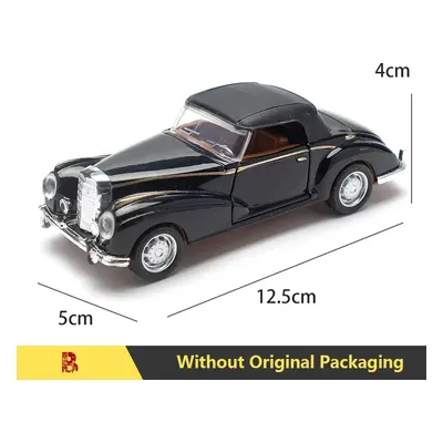 ((BZ)A.Black) 1:32 Alloy Diecast Mustang GT Classic Vintage Car Model Pull Back Car Miniature Ve