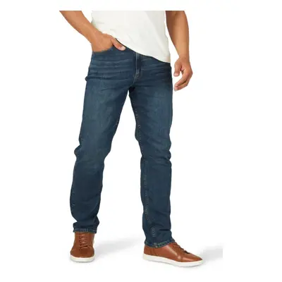 Wrangler Authentics Men's Comfort Flex Waist Relaxed Fit Jean Rhodes