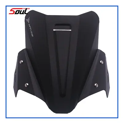 (black) Motorcycle Black Windshield Visor Sport Windscreen Fits For YAMAHA MT-09