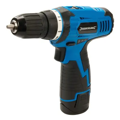 10.8V Compact Cordless Drill Variable Speed Driver 10mm Chuck Rechargeable Tool