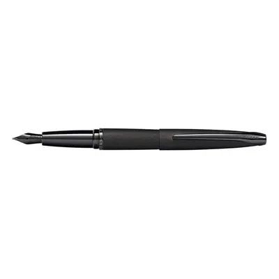 Cross Cross ATX Brushed Fountain Pen with PVD (Black)