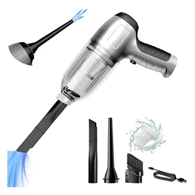 Tilibra Handheld Vacuum Cordless,9000Pa Rechargeable Mini Vacuum Cleaner Powerful Suction Portab