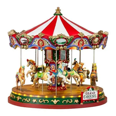 Lemax Large Animation : Carnival The Grand Carousel, Plug-in 4.5V Adaptor