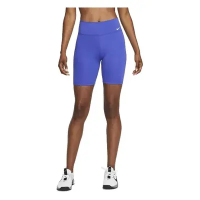 Nike Women's One Logo Mid-Rise Dri-Fit 7"" Bike Shorts (as1 Alpha s