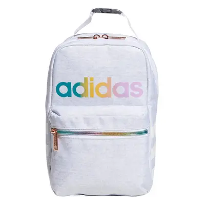 adidas Santiago Insulated Lunch Bag Jersey WhiteWhite Rainbow One Size