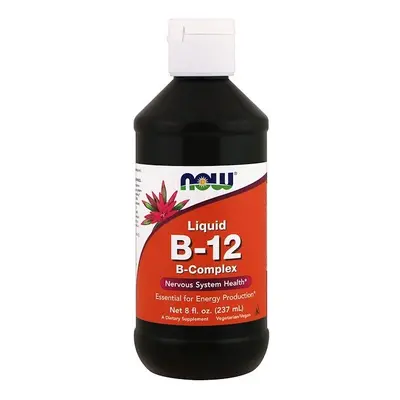 Now Foods, Liquid B-12, B-Complex, fl oz (237 ml)