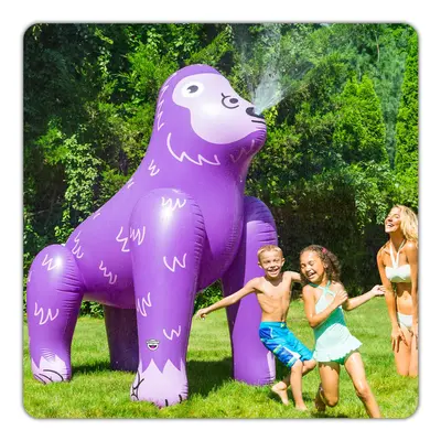 BigMouth Inc. Giant Inflatable Ape Sprinkler Fun Summer Backyard Water Games & Splash Toy for Ki